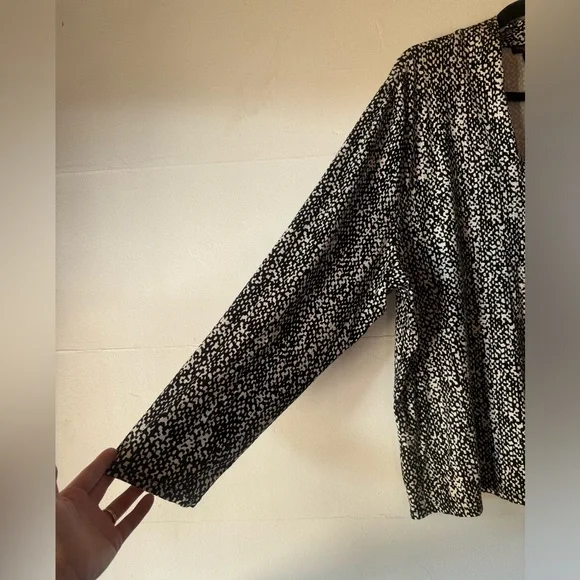 Talbots 3X woman’s Pointe knit minimalist classic capsule wardrobe blouse - Picture 2 of 8